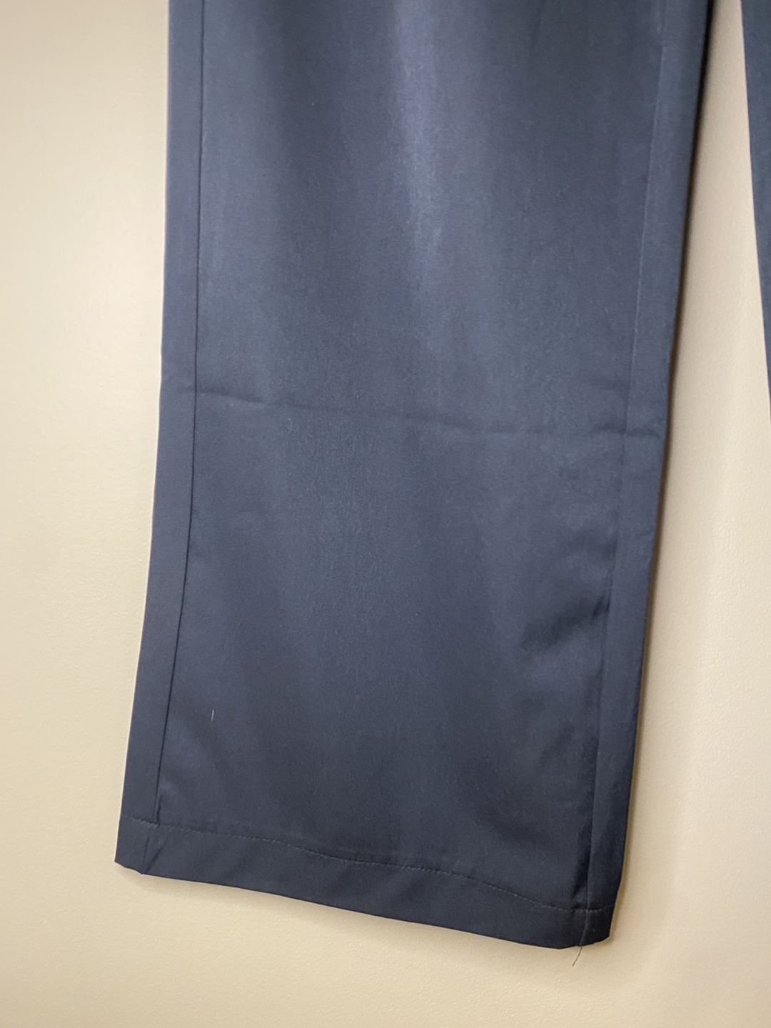 Black Wide Leg Pants with Tie Waist - photo 5