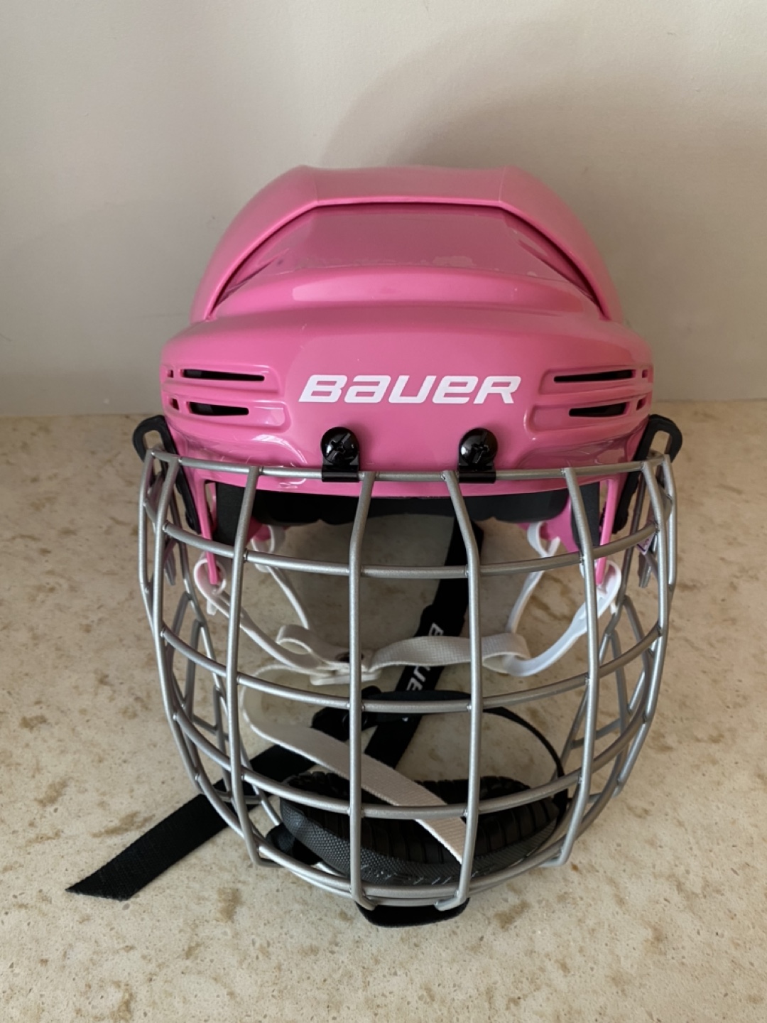 Bauer Prodigy Youth Hockey Helmet - Pink - photo 2