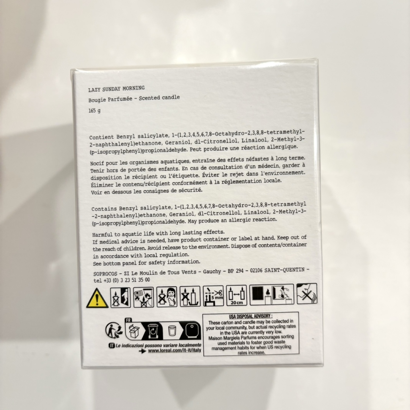 Maison Margiela Replica Lazy Sunday Morning Scented Candle - photo 3