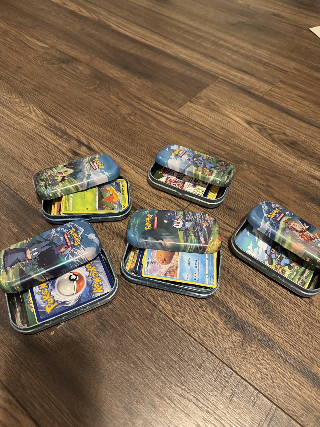 Pokemon Trading Card Game Tins
