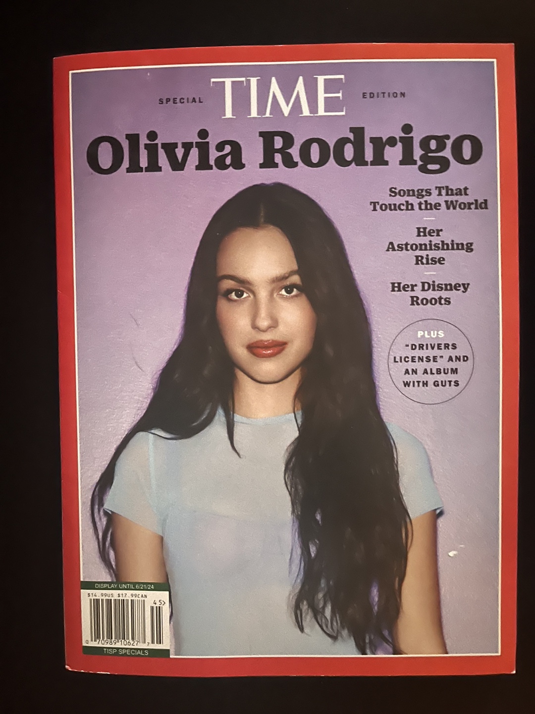 Time Magazine - Olivia Rodrigo Special ☃️   Edition #freestyle