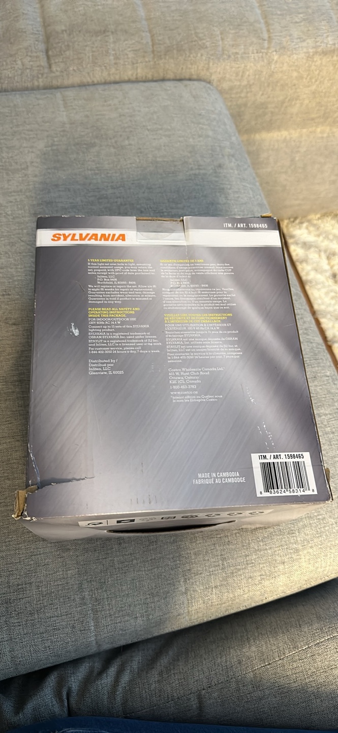 Sylvania 25 LED Jumbo Globe Lights Warm White - photo 2