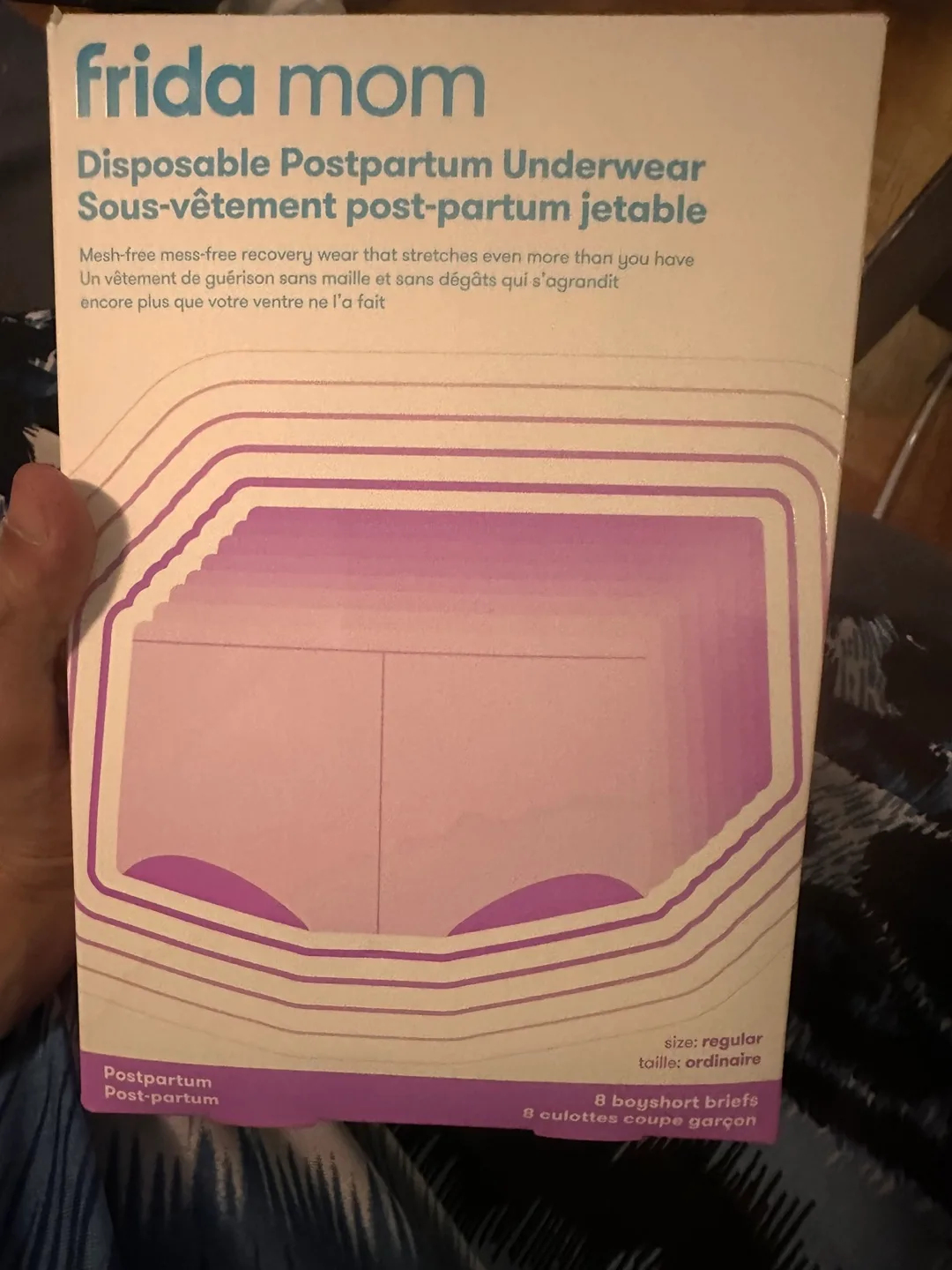 Frida Mom Disposable Postpartum Underwear - 8 Pack thumbnail