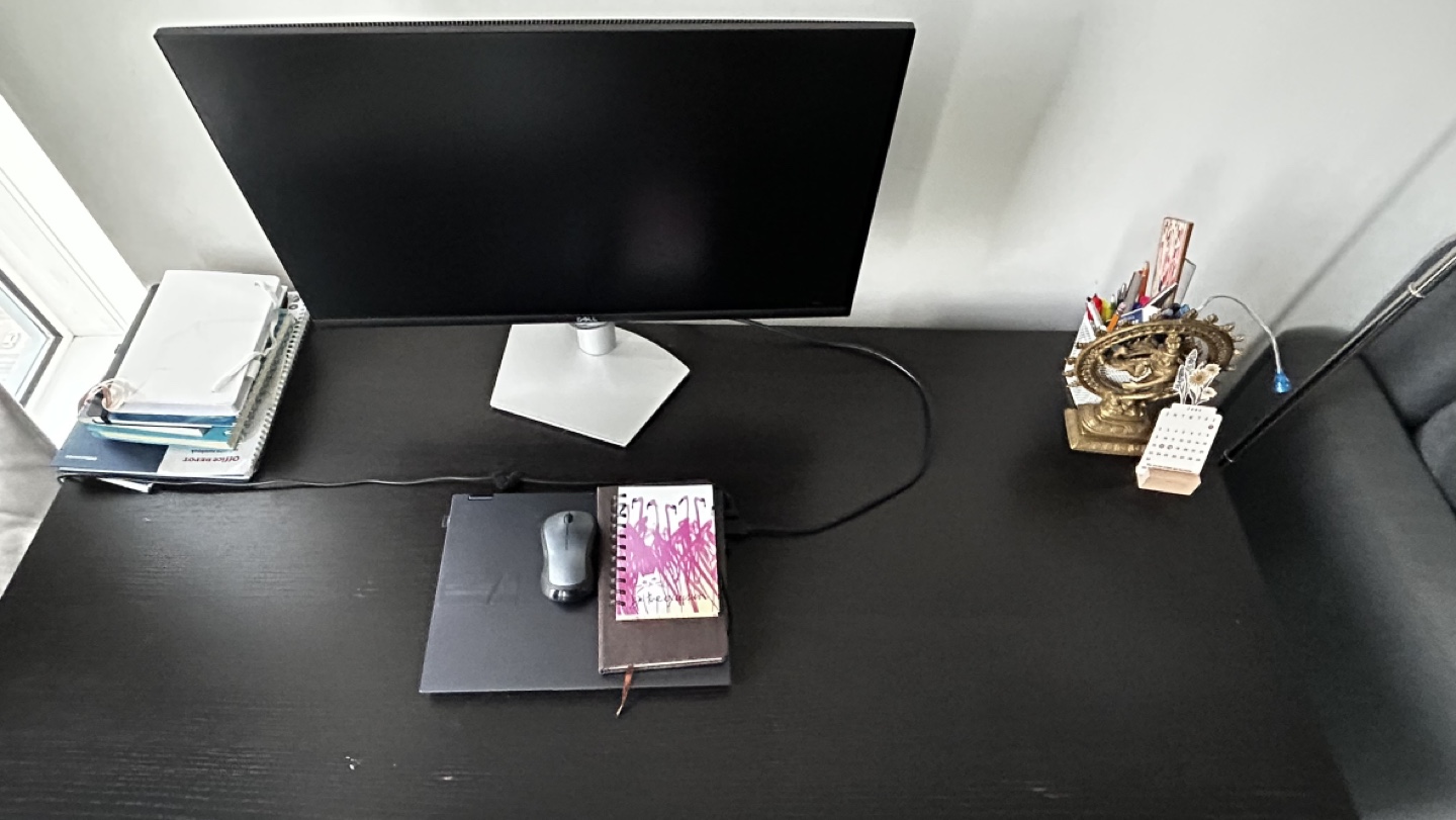 Moving sale - Black IKEA Desk with Drawer - photo 2