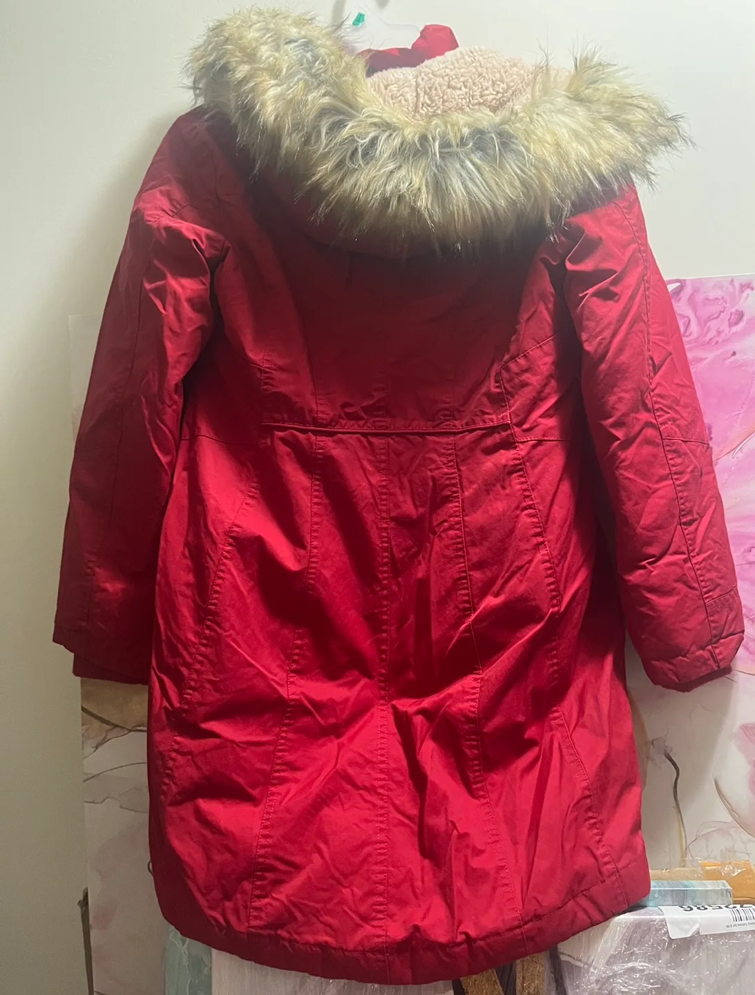 1 Madison expedition Women's Parka Jacket, Red sz S image indicator(6)