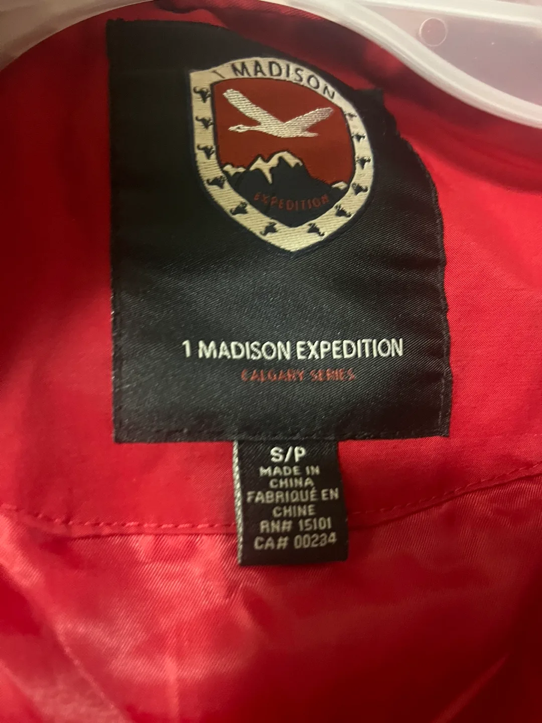 1 Madison expedition Women's Parka Jacket, Red sz S image indicator(10)