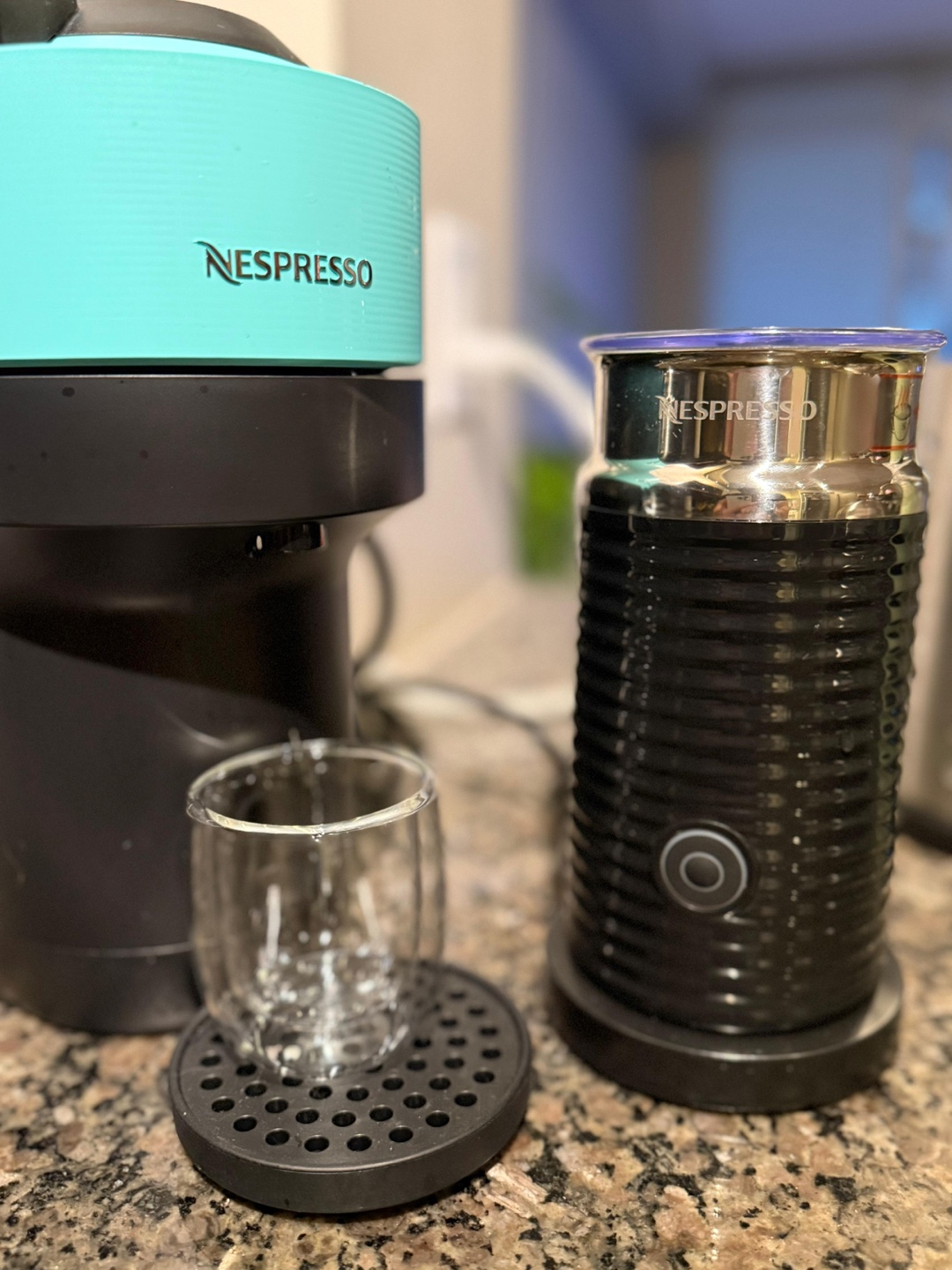 Nespresso Vertuo pop with Aeroccino Milk Frother