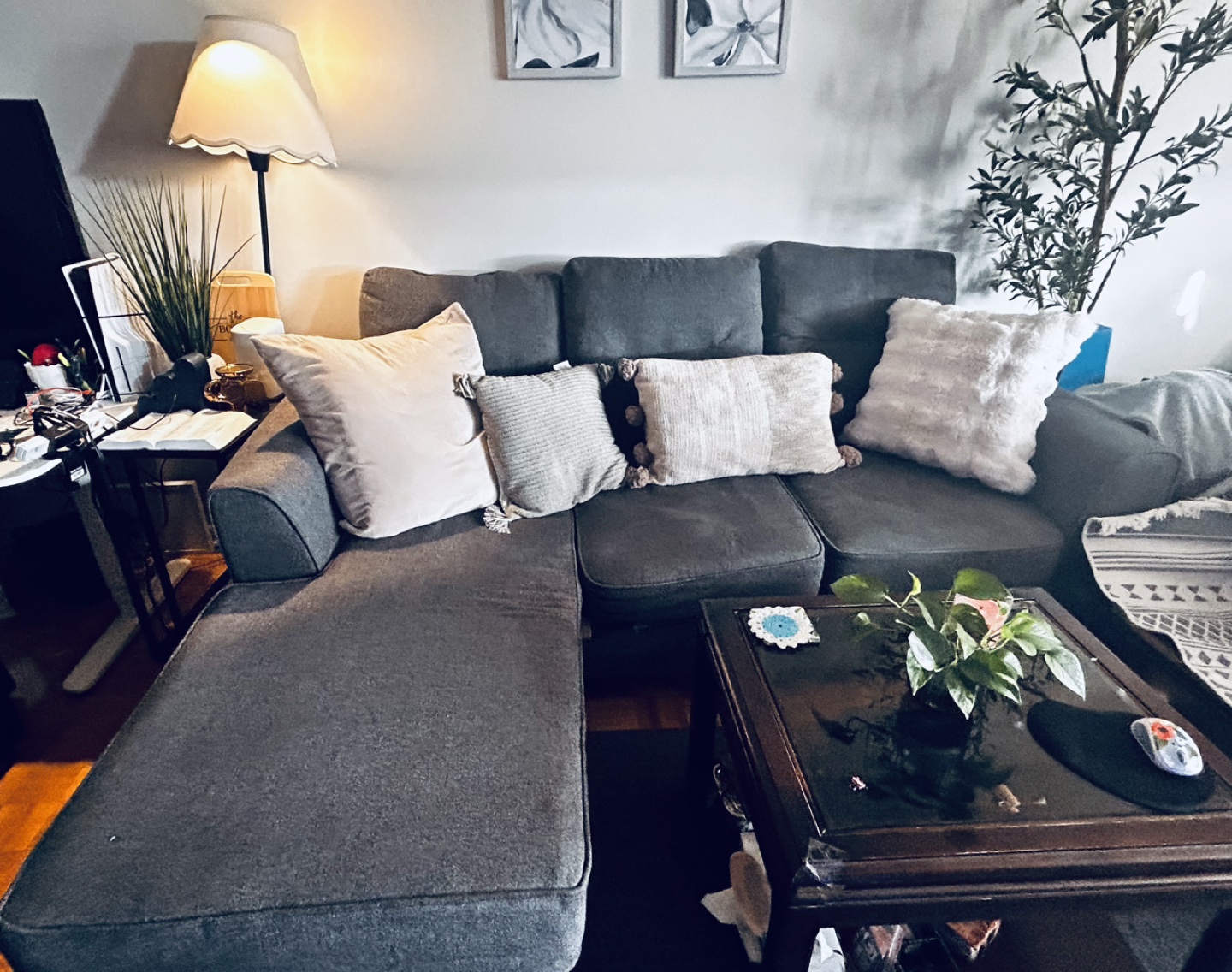 Grey Sectional Sofa