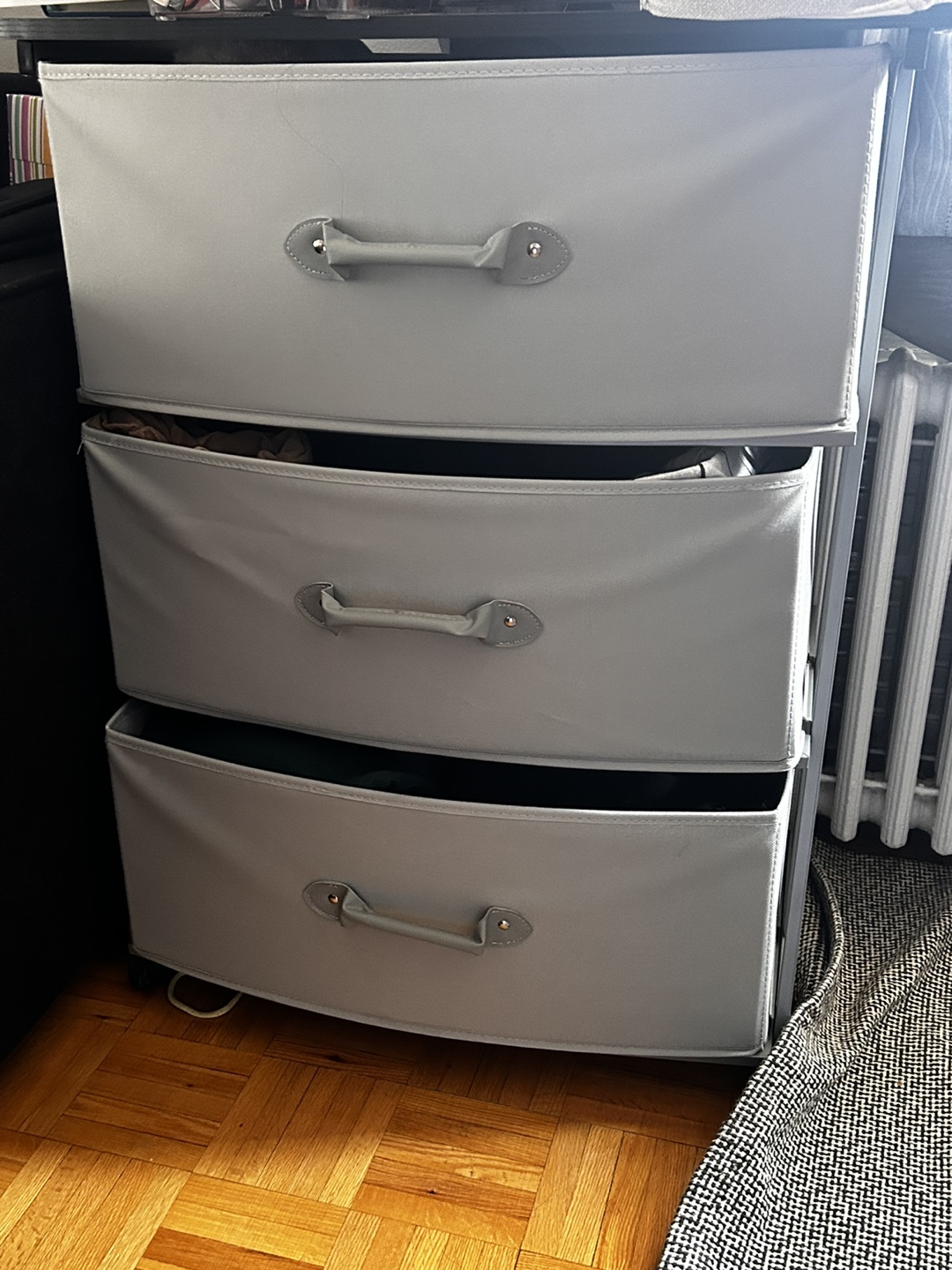 3 Drawer Fabric Storage Organizer
