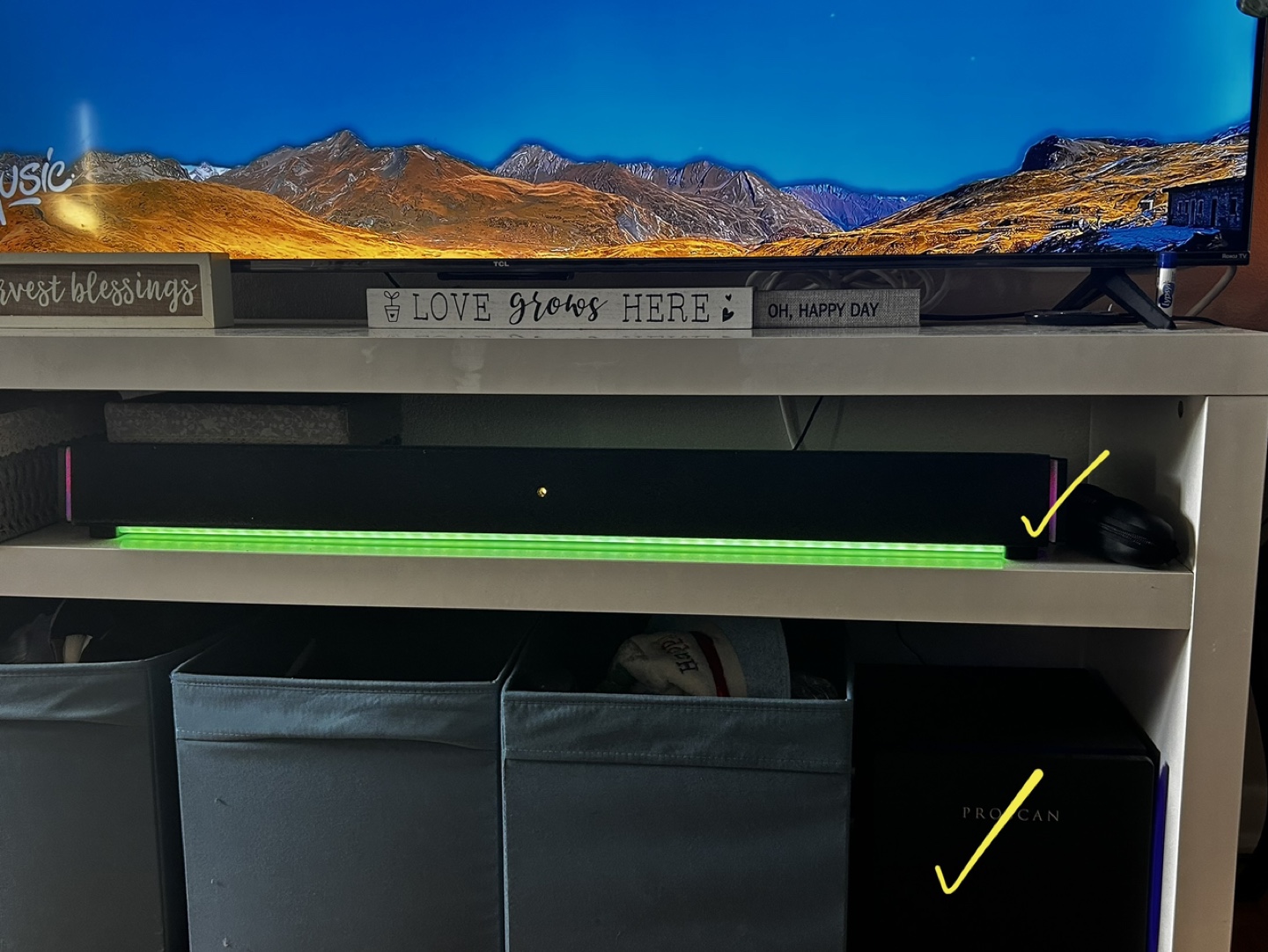 Proscan Soundbar + booster - photo 2