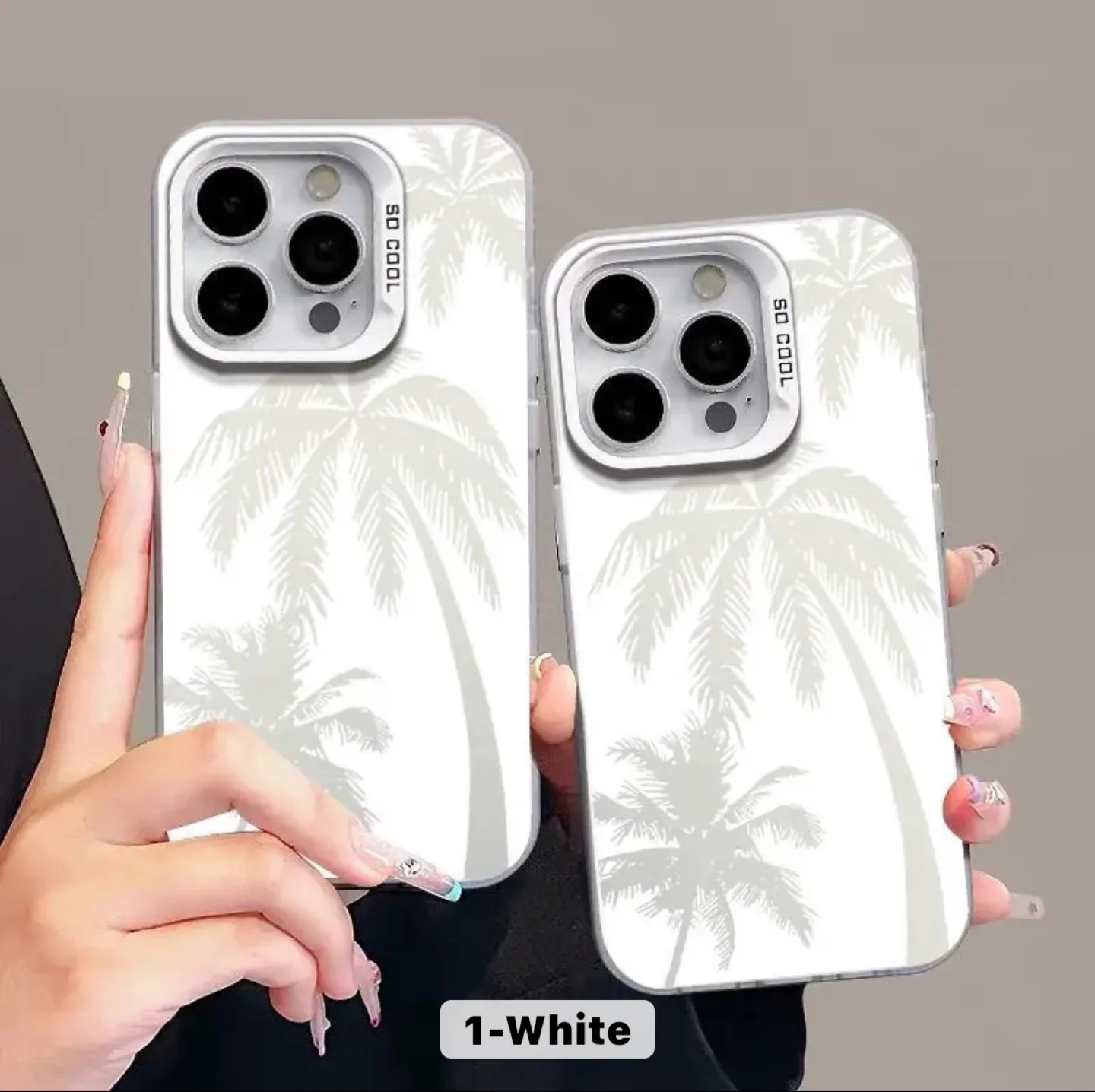 Phone Case with Palm Tree Design image indicator(2)