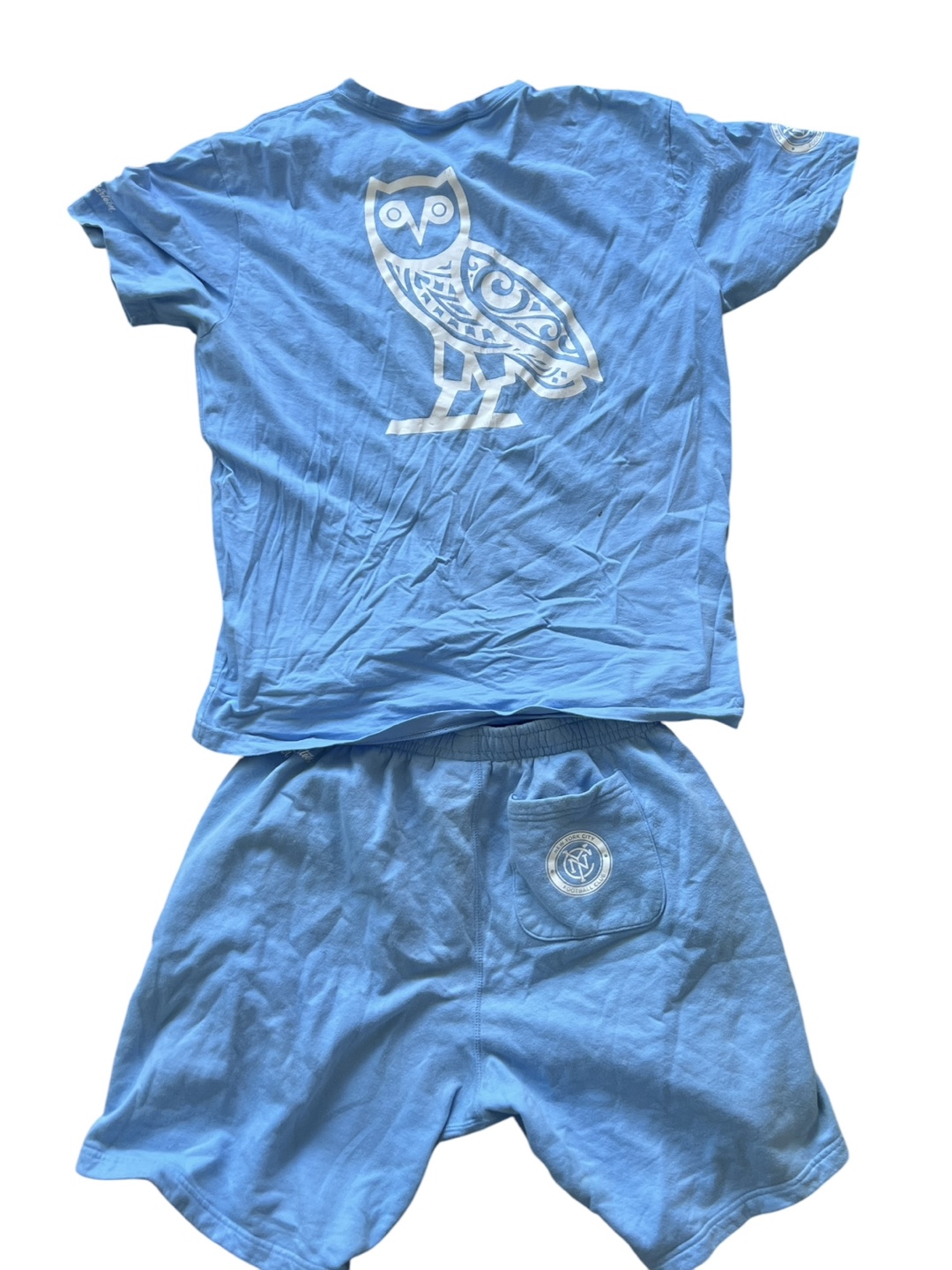 New York City FC x OVO  T-Shirt and Shorts Set