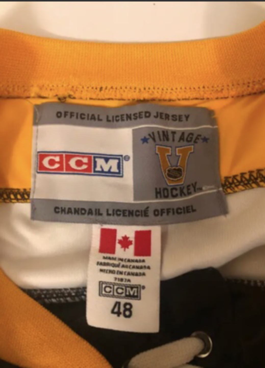 Vintage CCM Boston Bruins Bobby Orr Jersey - photo 5