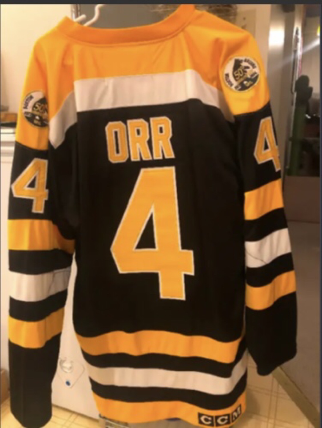 Vintage CCM Boston Bruins Bobby Orr Jersey - photo 2