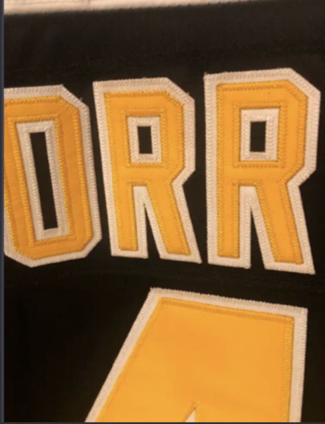 Vintage CCM Boston Bruins Bobby Orr Jersey - photo 3