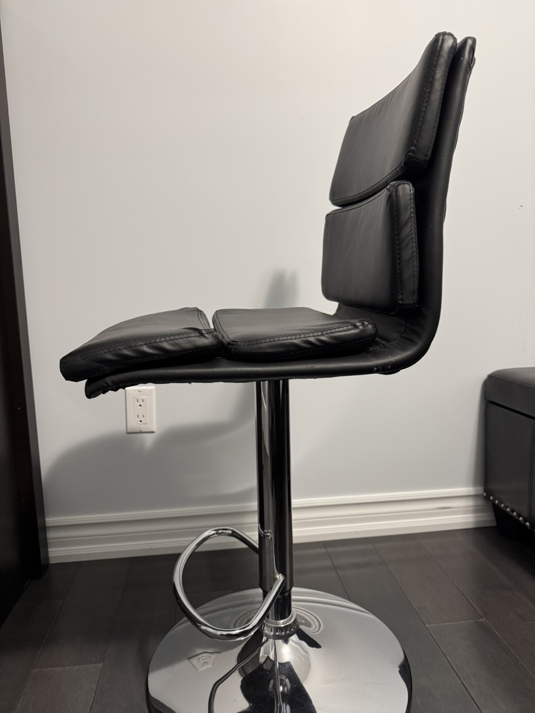 Set of 2 Adjustable Bar Stools