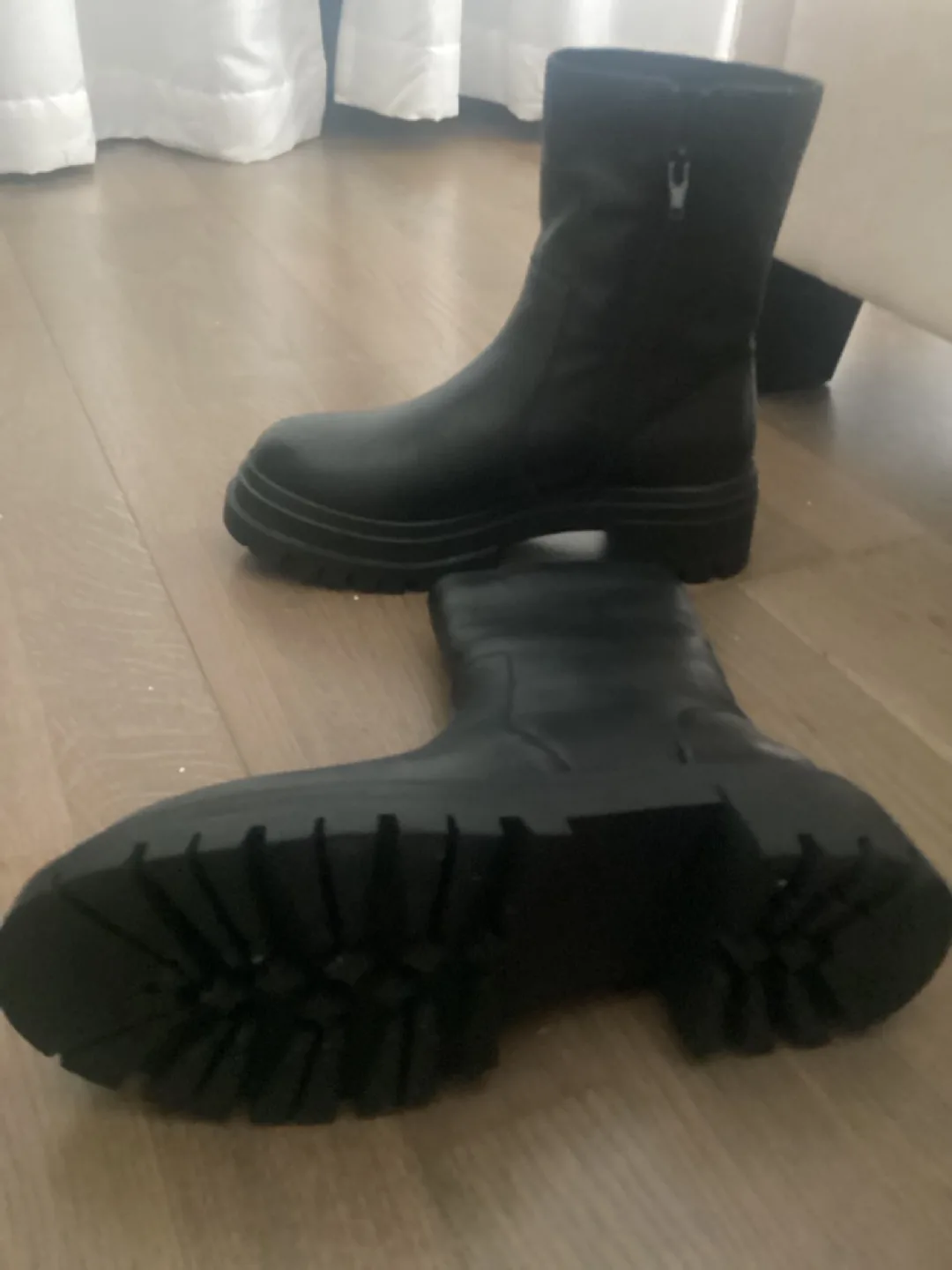 Vegan Leather Waterproof Boots thumbnail