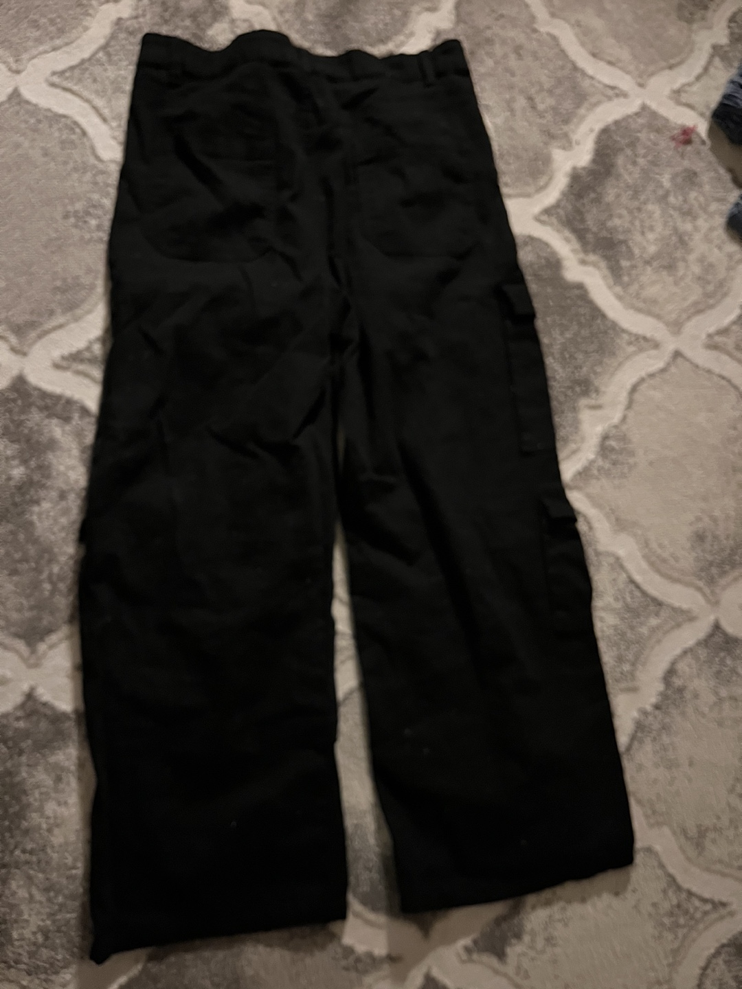 Black Cargo Pants - photo 2