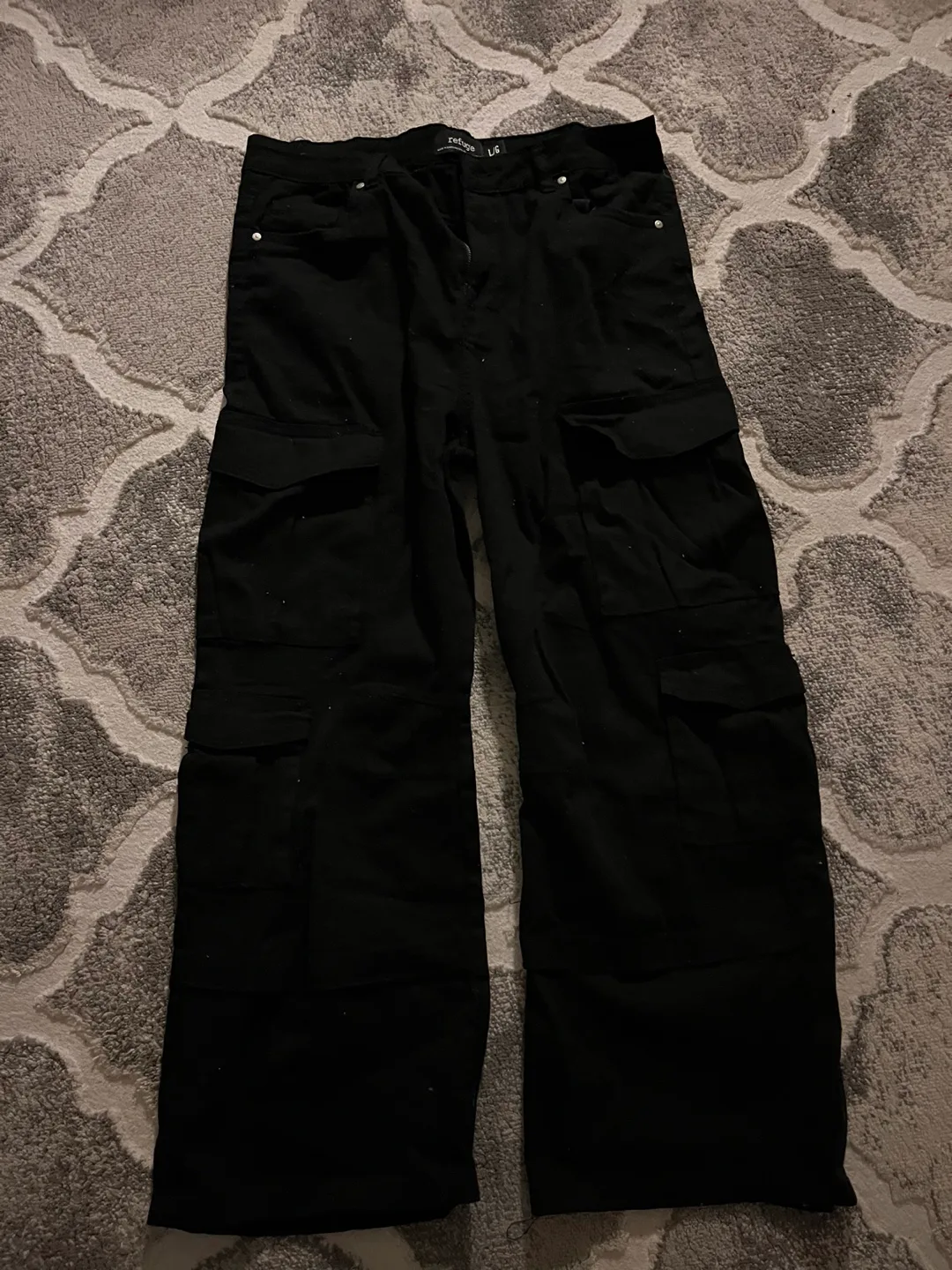 Black Cargo Pants thumbnail