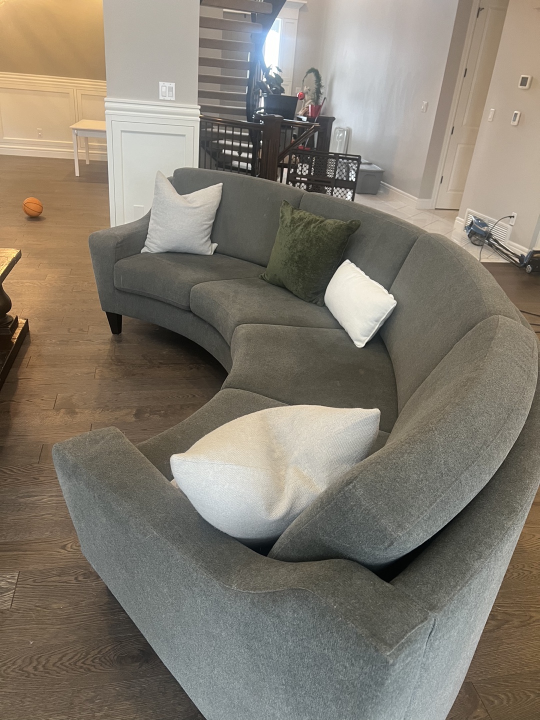 Curved Sectional Sofa