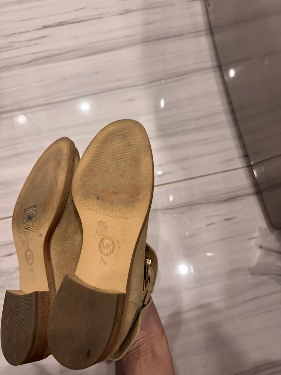 Michael Kors Suede Ankle Boots image indicator(2)