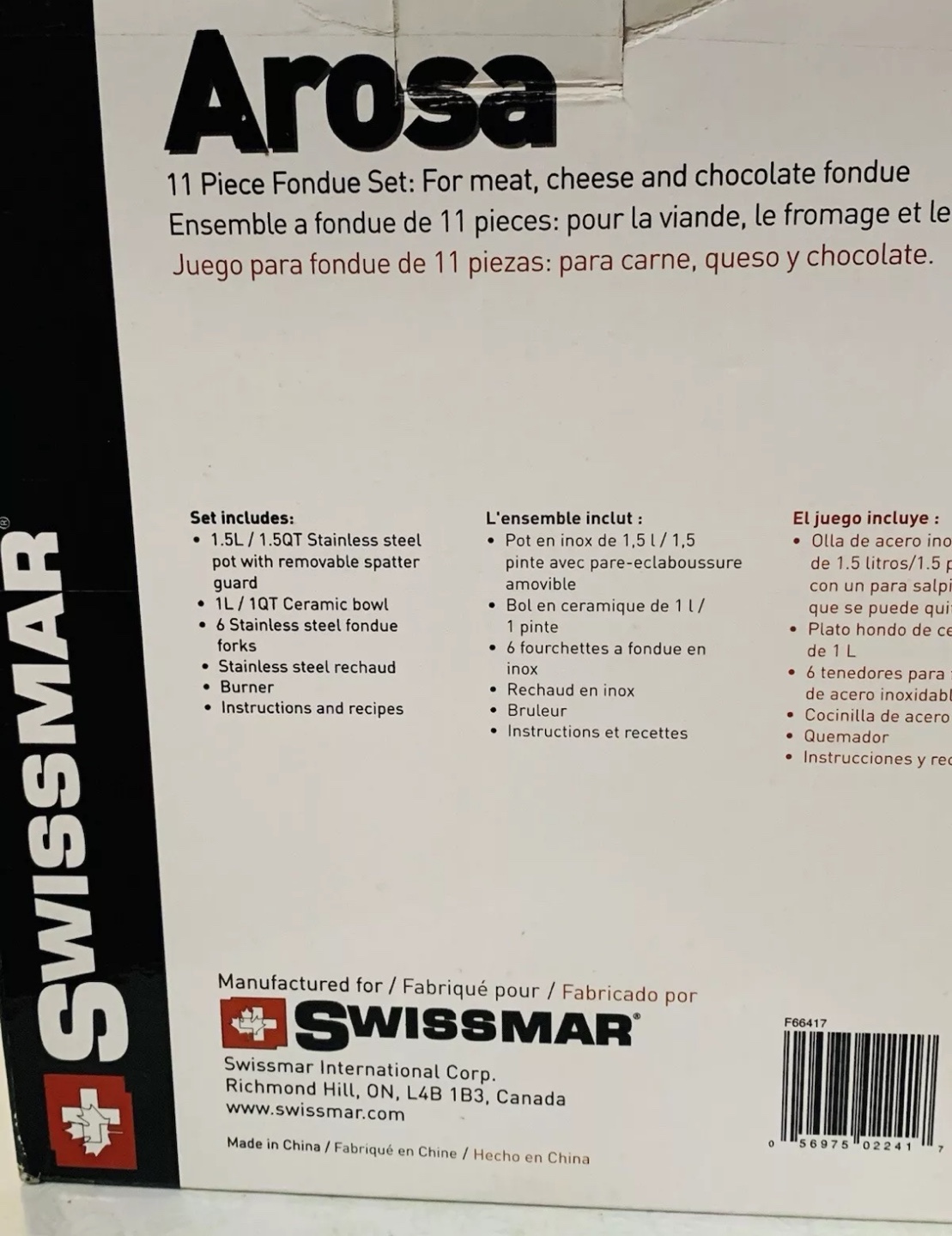 Swissmar Arosa 11 Piece Fondue Set - photo 2