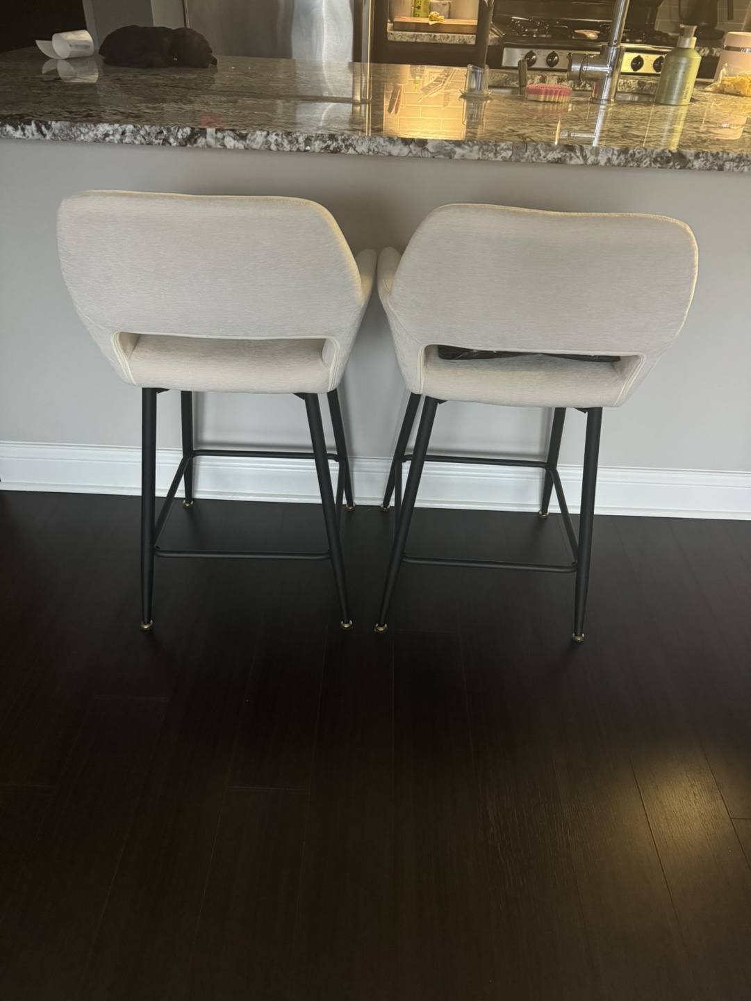 Upholstered Counter Stool (Set of 2)