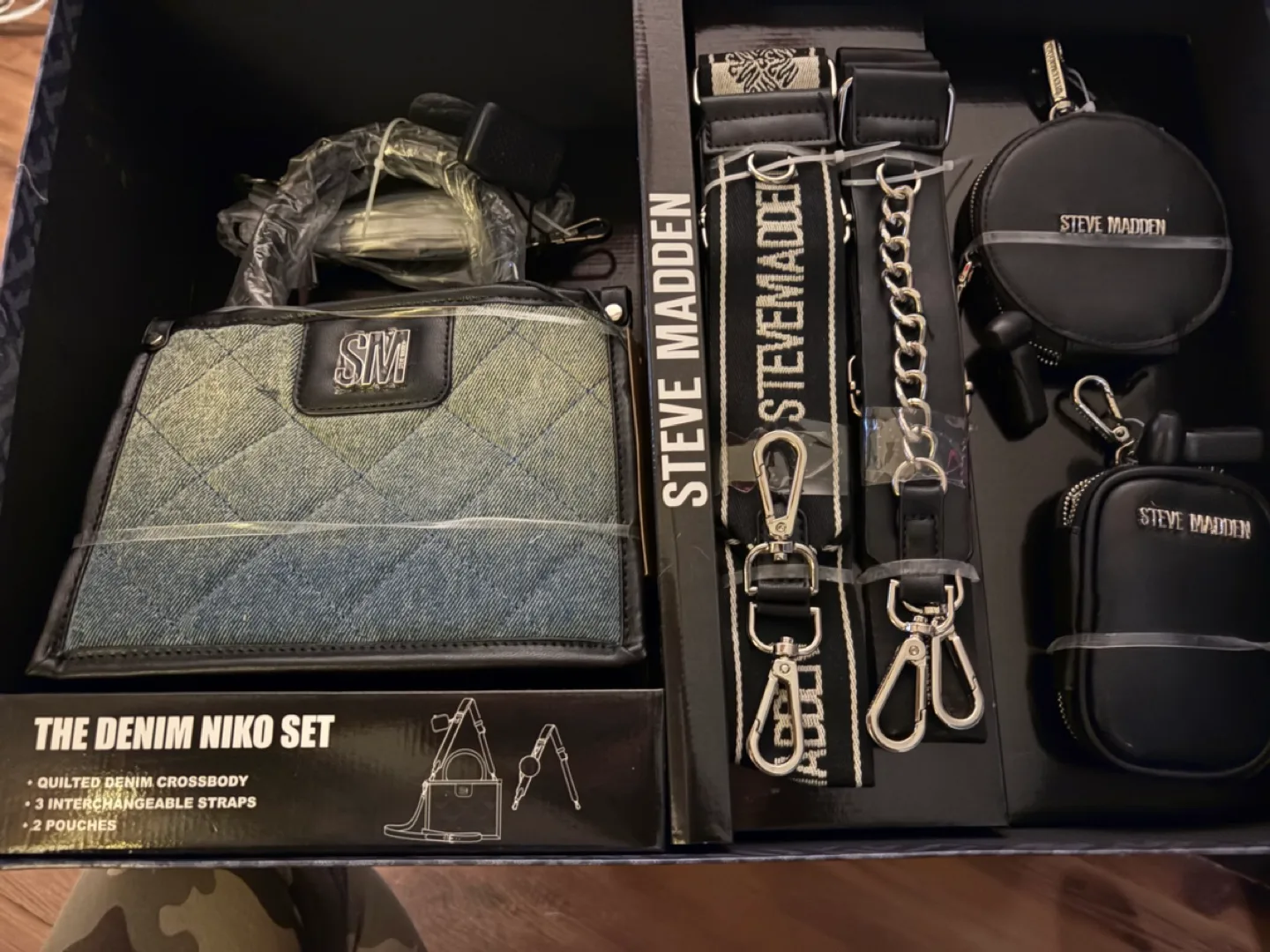 Steve Madden Denim Niko Set thumbnail