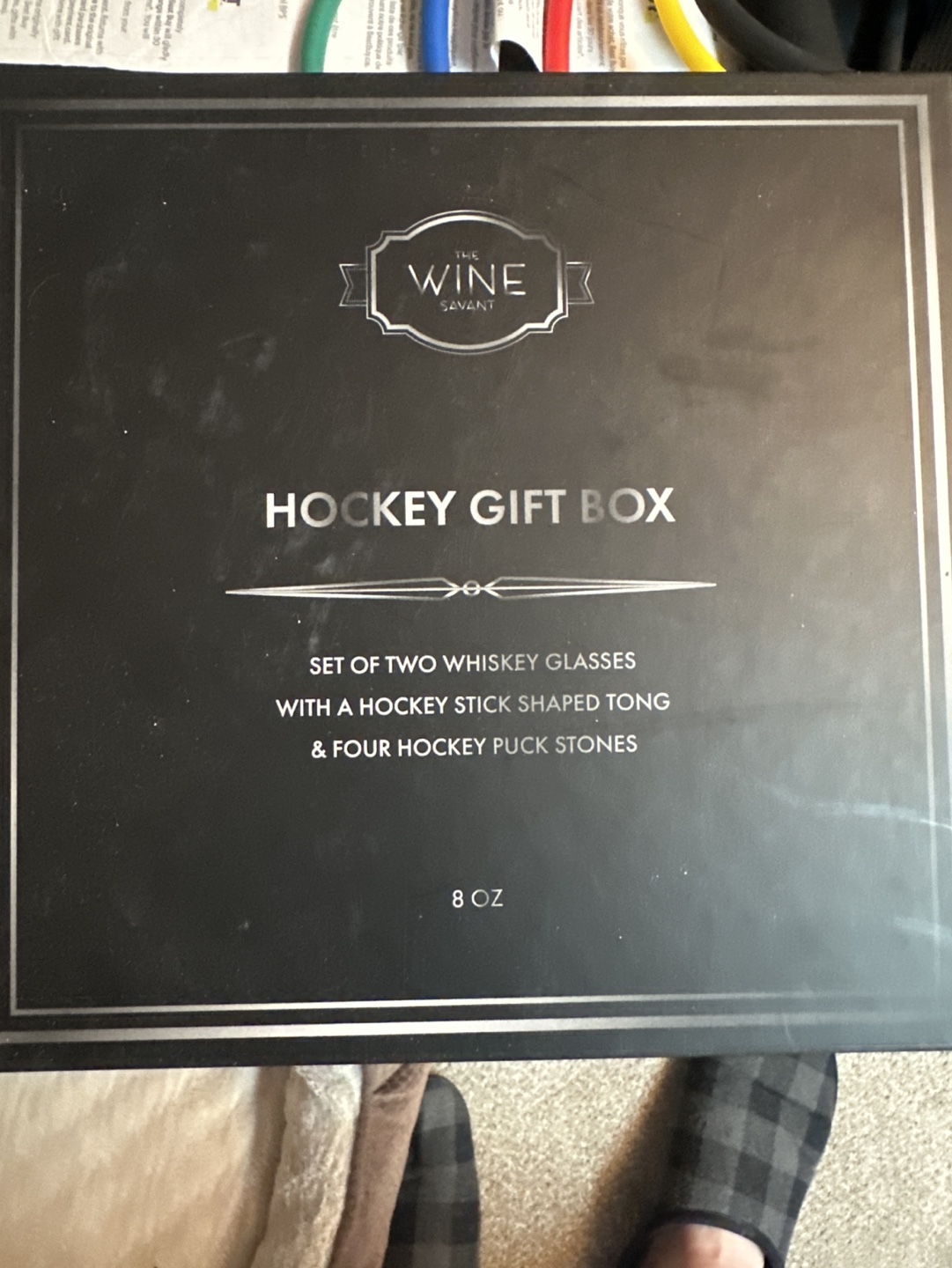 The Wine Savant Hockey Gift Box