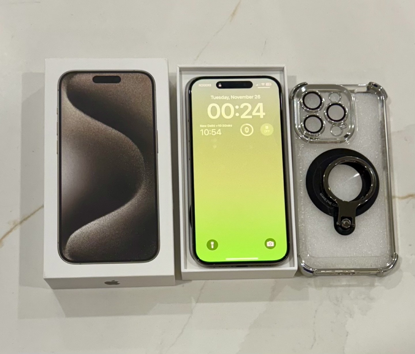iPhone 15 Pro 128GB Includes Apple Care Warranty