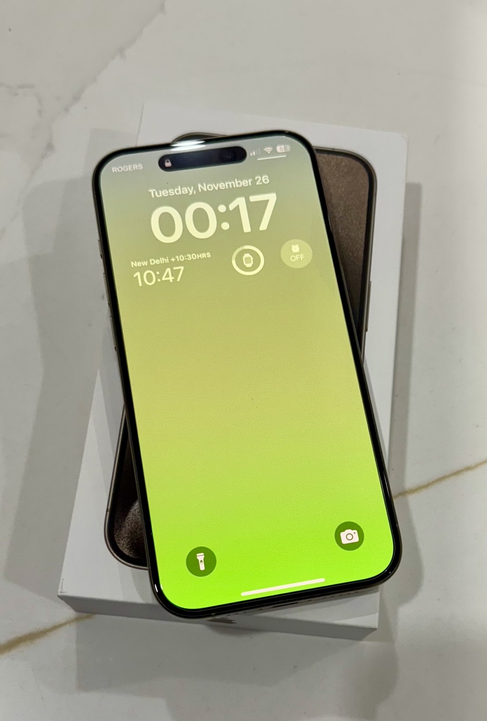 iPhone 15 Pro 128GB Includes Apple Care Warranty - photo 2