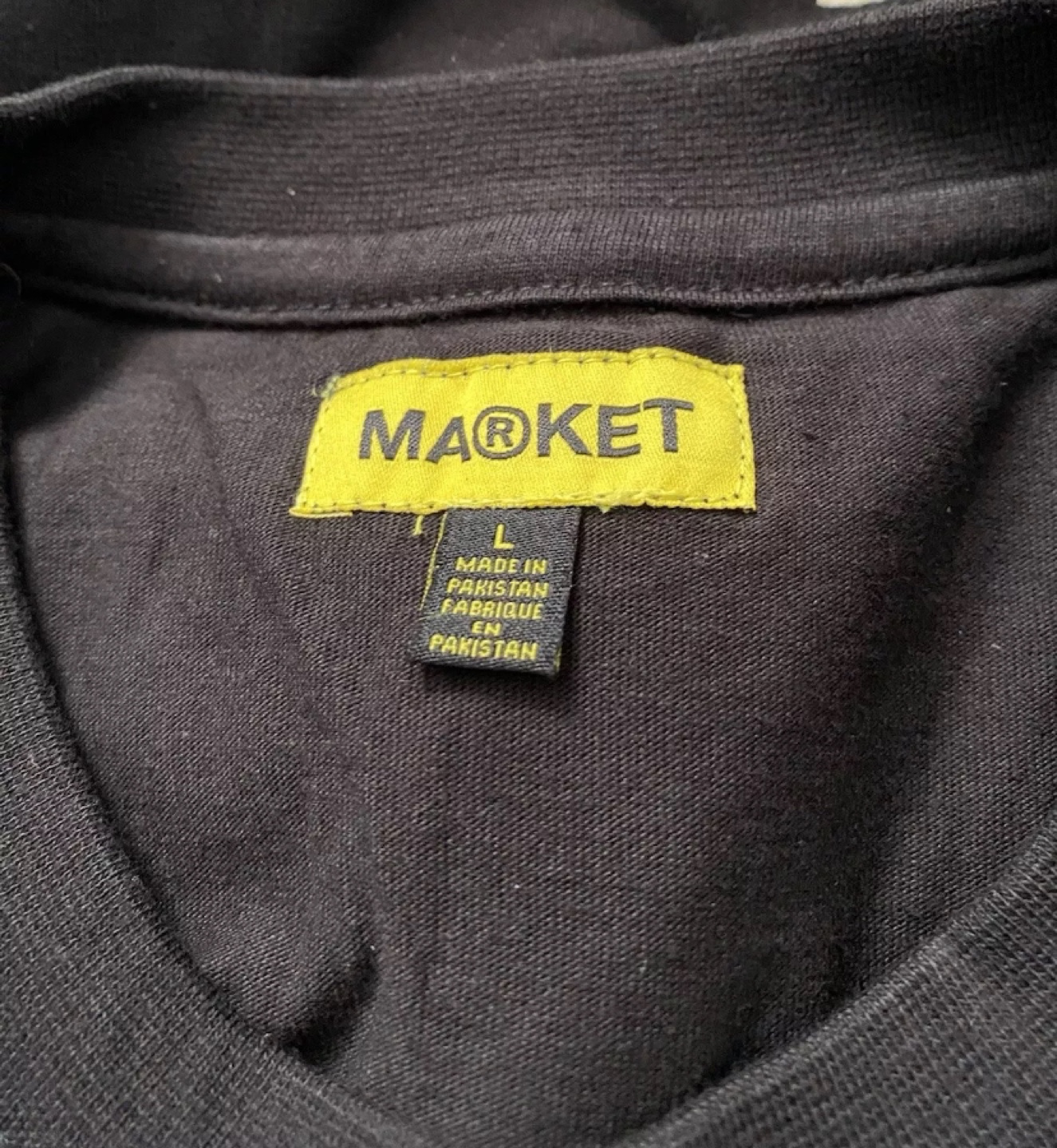 MARKET Skeleton Basketball T-Shirt Sz:L (unique one of a kind) - photo 3