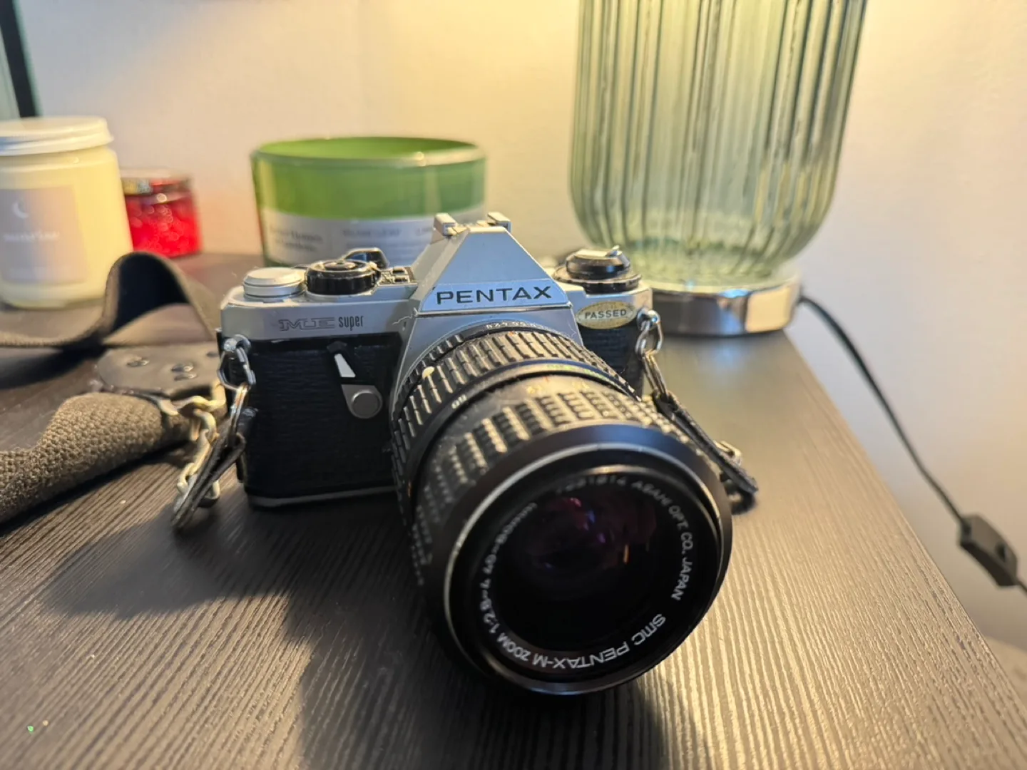 Pentax ME Super 35mm Film Camera w/ 40-80mm zoom lens thumbnail