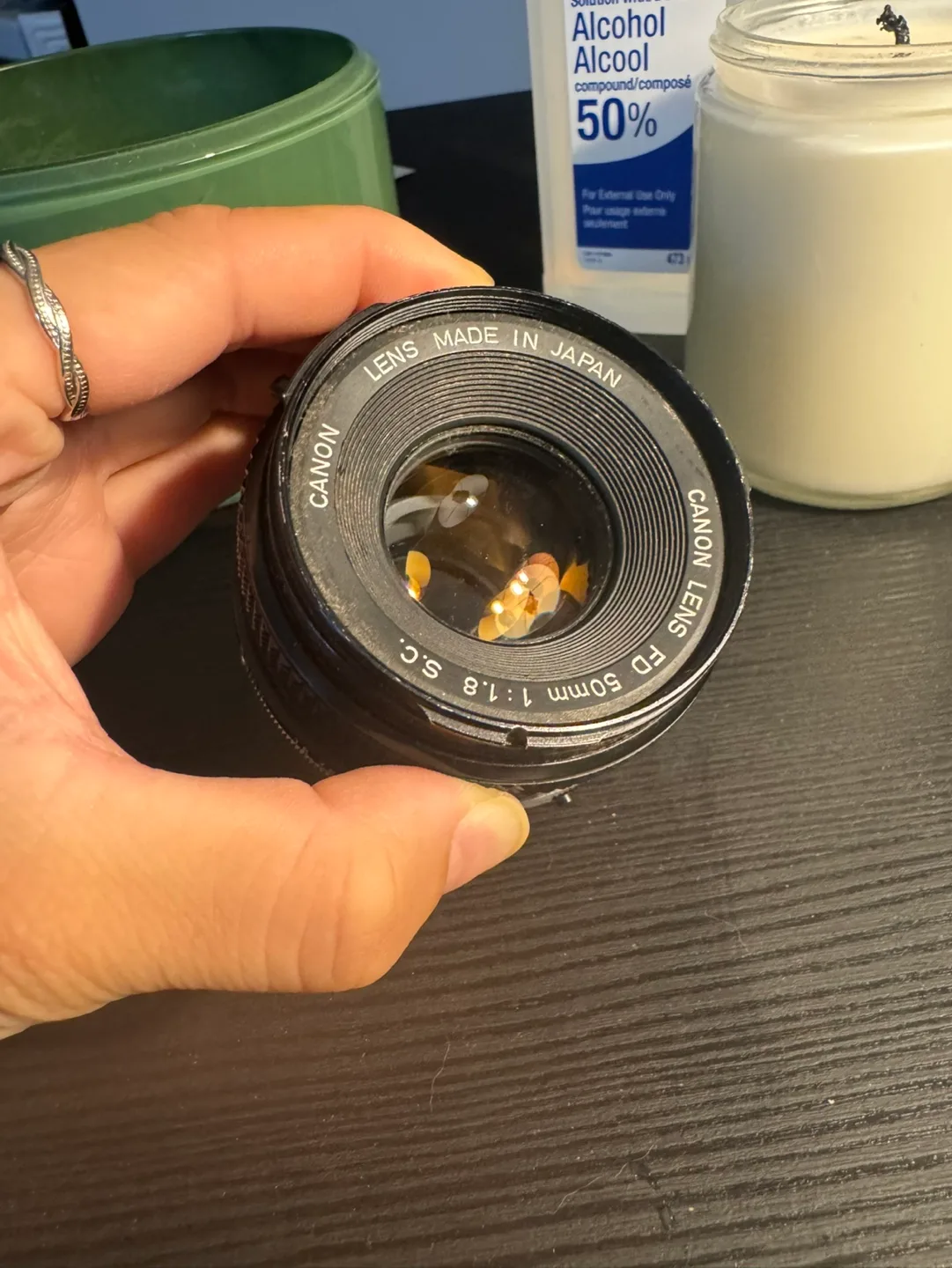 Canon FD 50mm 1:1.8 Lens thumbnail