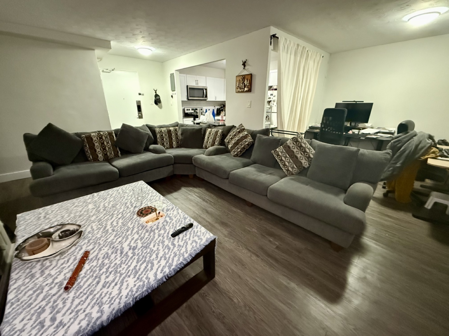 Grey Sectional Sofa 6 seats #ThriftyPicks