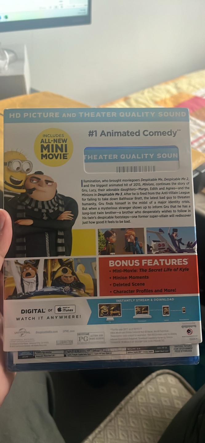 Despicable Me 3 Blu-ray + DVD + Digital Special Edition - photo 2