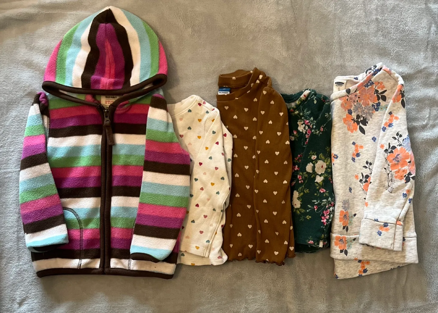 Bundle of Toddler Girls Clothes Size 2T thumbnail