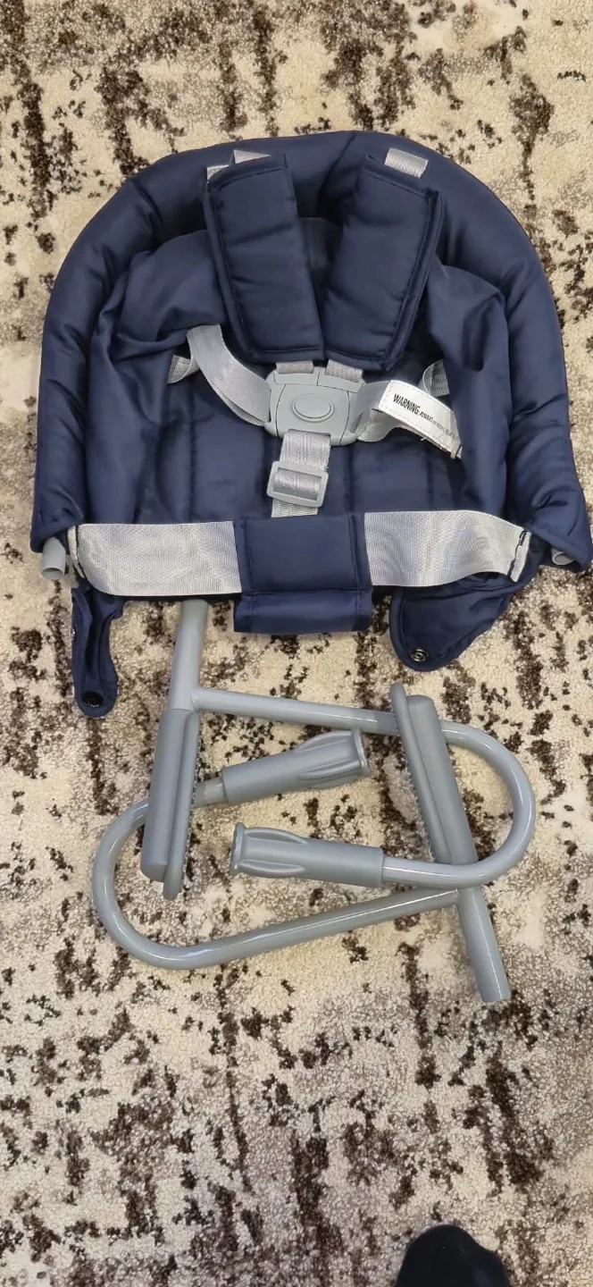 Orzbow Hook On High Chair-Navy image indicator(2)