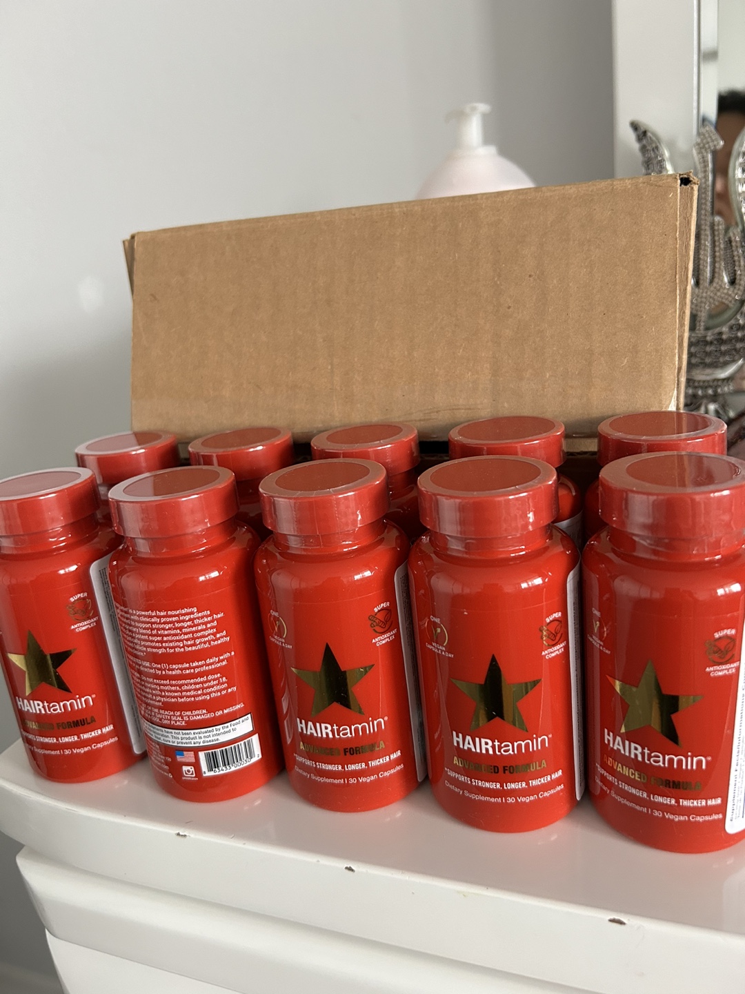 Hairtamin Advanced Formula Hair Growth Supplement - 10 bottles - photo 2
