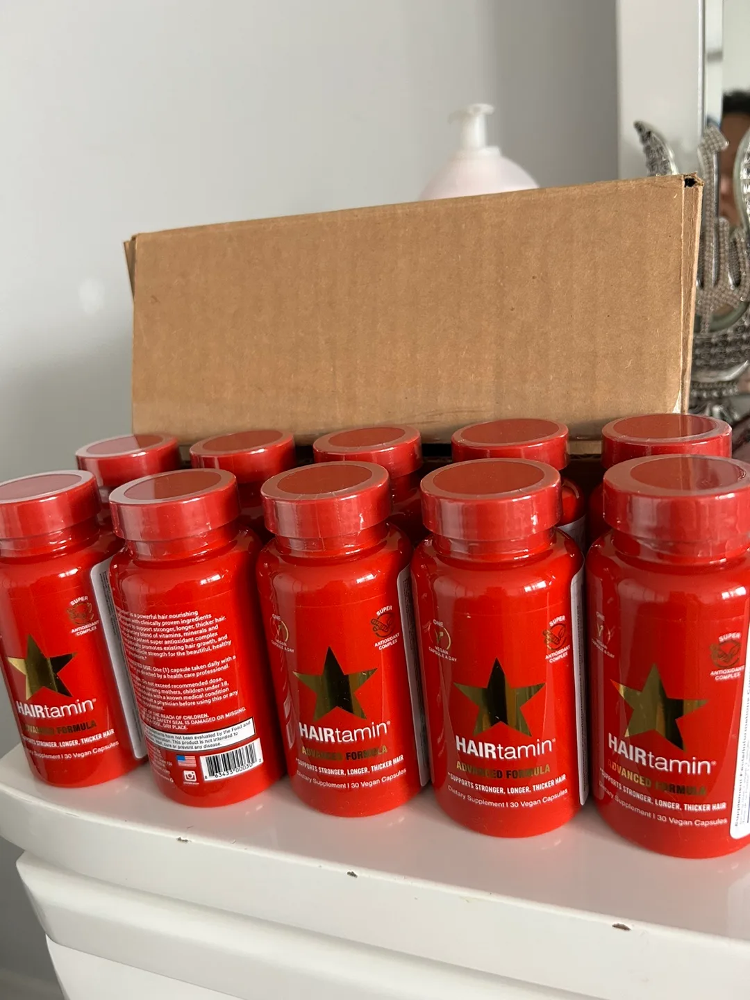 Hairtamin Advanced Formula Hair Growth Supplement - 10 bottles image indicator(2)