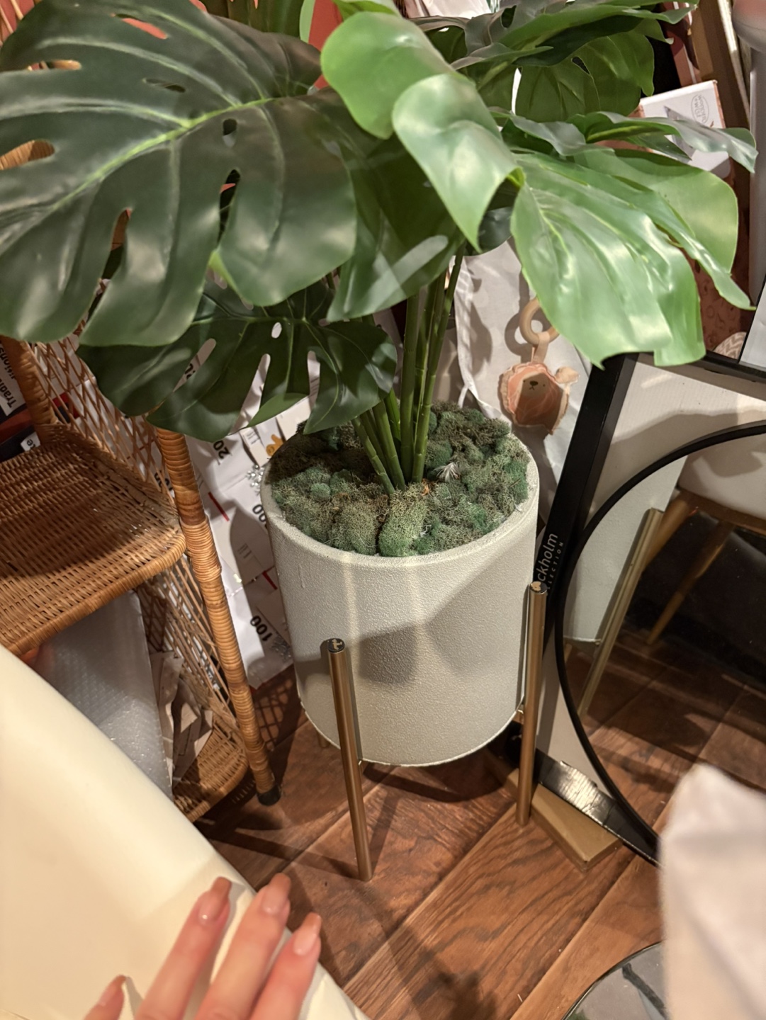 Artificial Monstera Plant - photo 2