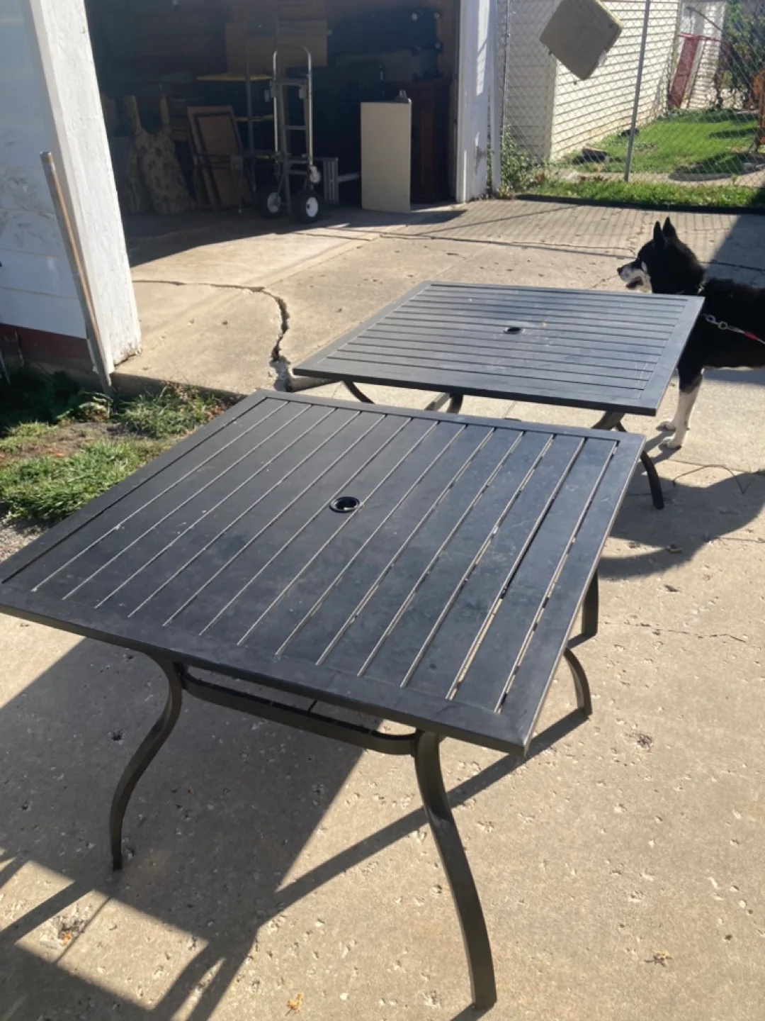 2 Outdoor Patio Tables thumbnail