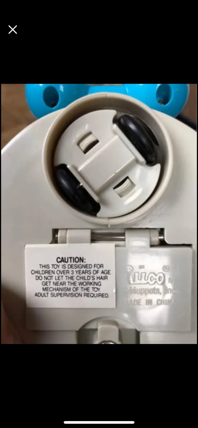 Vintage Sesame Street Oscar The Grouch Trash Can Toy image indicator(3)