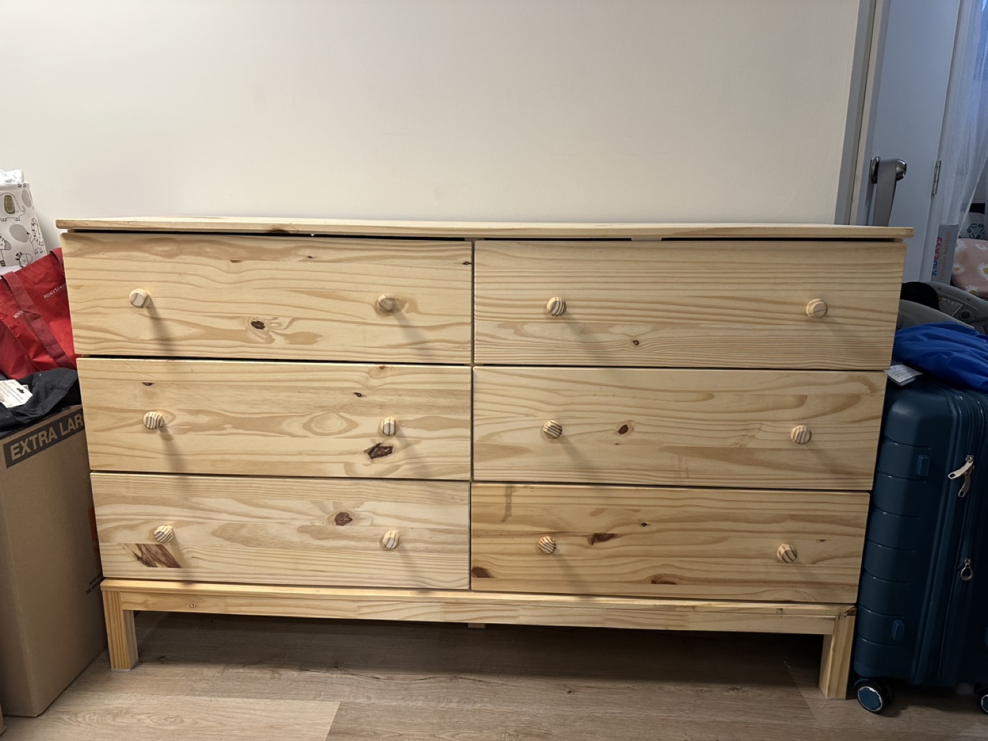 IKEA TARVA 6-drawer chest, pine