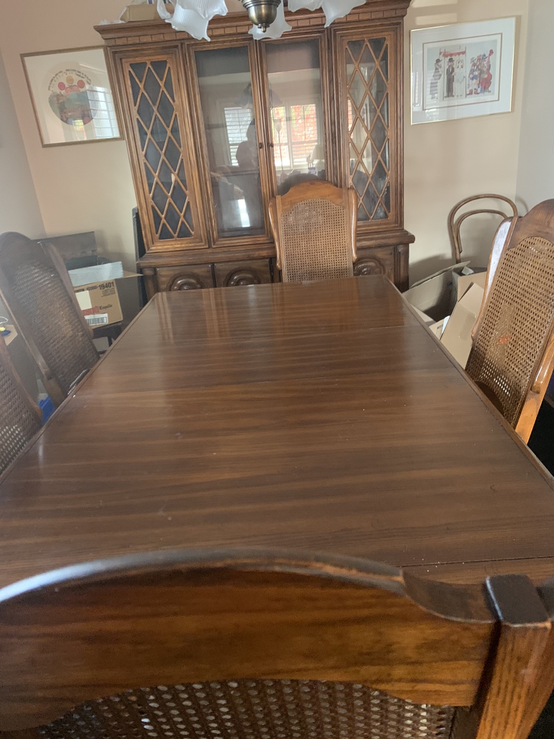 Vintage Dining Table and Chairs
