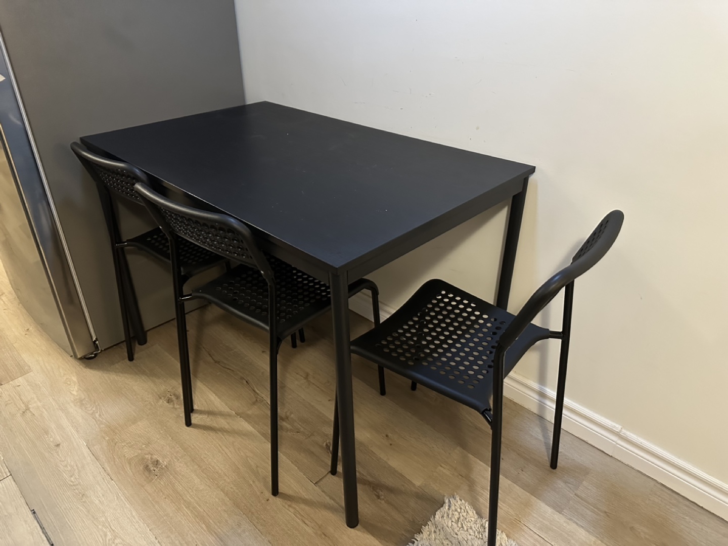 IKEA Black Dining Set
