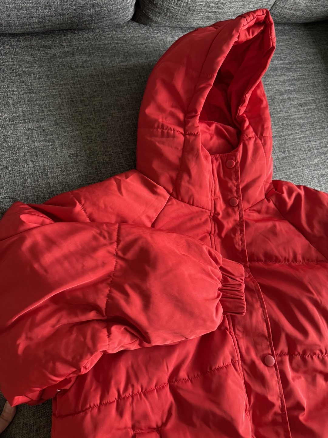 Forever 21 Red Puffer Jacket - photo 2