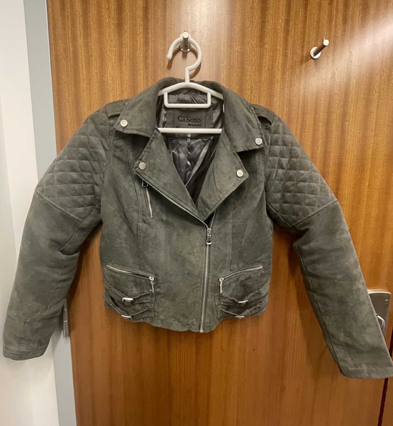 Cavallini - Grey Suede Jacket - Women medium