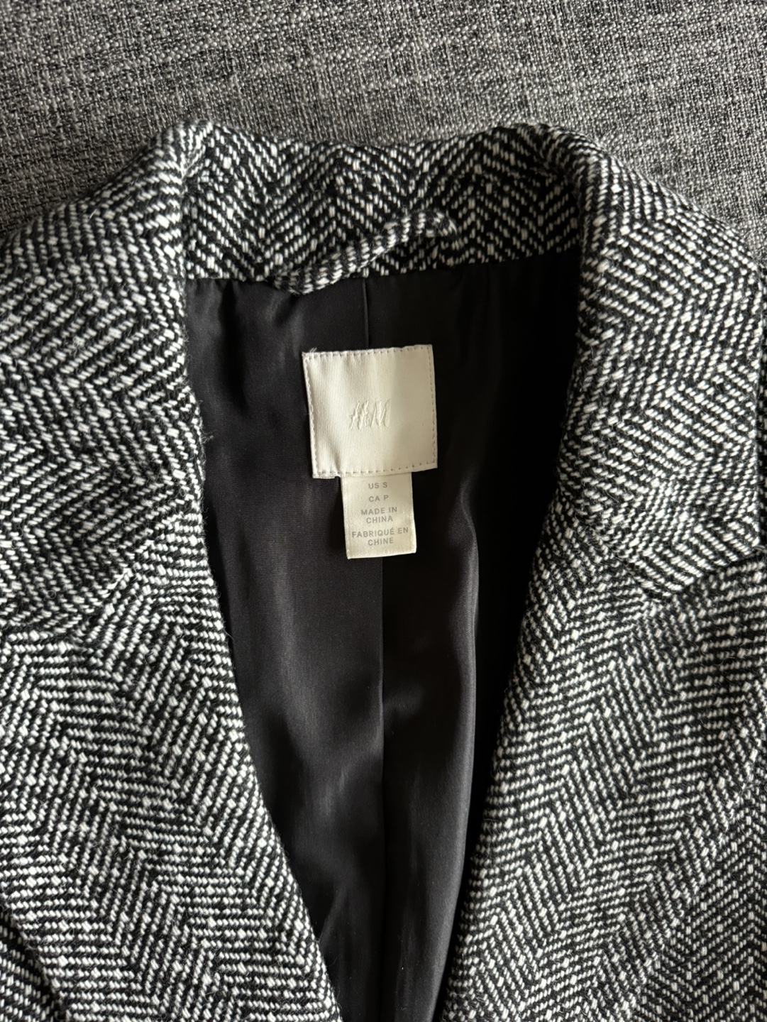H&M Black and White Blazer - photo 3