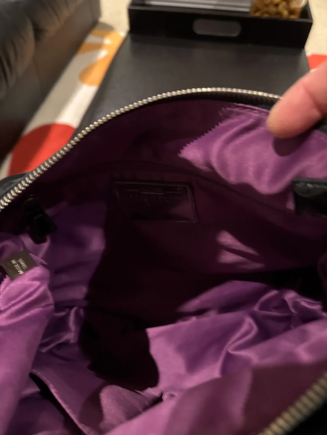 Authentic Coach Black Signature C  Shoulder Bag image indicator(3)